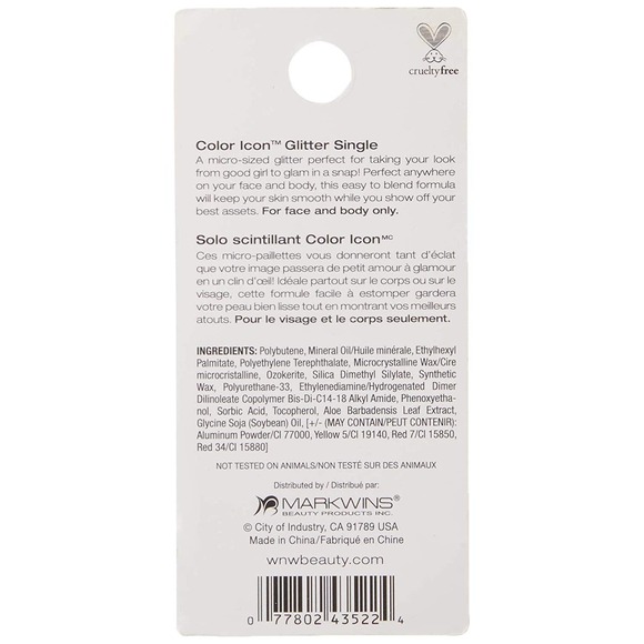 Wet n Wild Coloricon Glitter Eyeshadow Spiked Groupie Brass Bleached 4Pack Combo - Picture 12 of 12